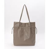 【軽量】撥水合皮巾着トートバッグ | ikka  | 詳細画像7 