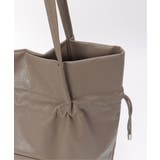 【軽量】撥水合皮巾着トートバッグ | ikka  | 詳細画像12 