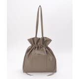 【軽量】撥水合皮巾着トートバッグ | ikka  | 詳細画像17 