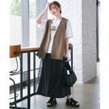 撥水合皮ハーフムーンミニショルダーバッグ | ikka  | 詳細画像3 