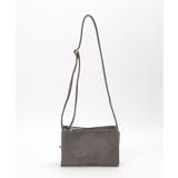 ダークグレー | 【軽量】GOKU楽スエードショルダーバッグ | ikka 