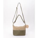 【雑誌InRed1月号掲載】バイカラー2WAYジップショルダーバッグ | ikka  | 詳細画像11 