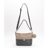 【雑誌InRed1月号掲載】バイカラー2WAYジップショルダーバッグ | ikka  | 詳細画像13 