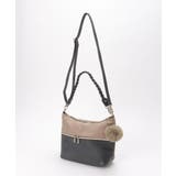 【雑誌InRed1月号掲載】バイカラー2WAYジップショルダーバッグ | ikka  | 詳細画像14 