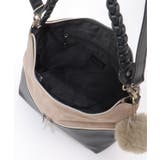 【雑誌InRed1月号掲載】バイカラー2WAYジップショルダーバッグ | ikka  | 詳細画像16 