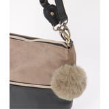 【雑誌InRed1月号掲載】バイカラー2WAYジップショルダーバッグ | ikka  | 詳細画像24 