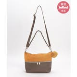 ブラウン | 【雑誌InRed1月号掲載】バイカラー2WAYジップショルダーバッグ | ikka 