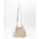 【雑誌InRed11月号掲載】PUパフ巾着ショルダーバッグ【軽量】 | ikka  | 詳細画像5 