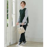 コール三層ショルダーバッグ | ikka  | 詳細画像3 