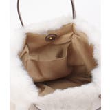 【雑誌InRed12月号掲載】エコファーダブルポケット付き2WAYトートバッグ | ikka  | 詳細画像23 