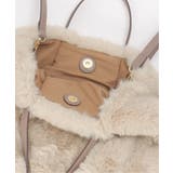 【雑誌InRed12月号掲載】エコファーダブルポケット付き2WAYトートバッグ | ikka  | 詳細画像33 