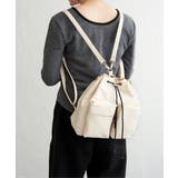 アイボリー | 【2WAY／軽量】撥水リュックショルダーバッグ | ikka 