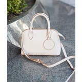 合皮2WAYボストンミラー付きトートバッグ | ikka  | 詳細画像9 