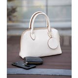 合皮2WAYボストンミラー付きトートバッグ | ikka  | 詳細画像10 