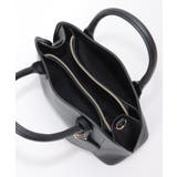 合皮2WAYボストンミラー付きトートバッグ | ikka  | 詳細画像19 