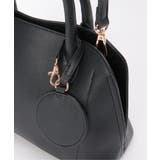 合皮2WAYボストンミラー付きトートバッグ | ikka  | 詳細画像25 