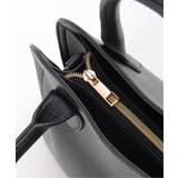 合皮2WAYボストンミラー付きトートバッグ | ikka  | 詳細画像31 