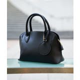 合皮2WAYボストンミラー付きトートバッグ | ikka  | 詳細画像1 