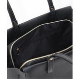 合皮A4三層トートバッグ | ikka  | 詳細画像13 