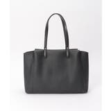 合皮A4三層トートバッグ | ikka  | 詳細画像1 