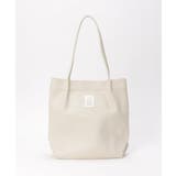 ホワイト | GOKU楽PUトートバッグ | ikka 