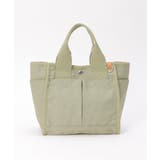 ピスタチオグリーン | キャンバスパイピングミニトートバッグ | ikka 