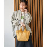 キャンバスパイピングミニトートバッグ | ikka  | 詳細画像3 