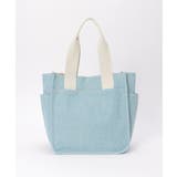 キャンバスパイピングビッグトートバッグ | ikka  | 詳細画像3 