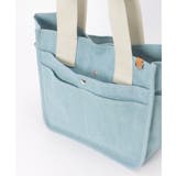 キャンバスパイピングビッグトートバッグ | ikka  | 詳細画像5 