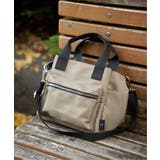 撥水ナイロン8ポケ2WAYトート | ikka  | 詳細画像6 