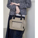 撥水ナイロン8ポケ2WAYトート | ikka  | 詳細画像3 