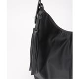 合皮タッセル付きビッグショルダーバッグ | ikka | 詳細画像14