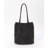 雑材ラメメッシュトートバッグ | ikka  | 詳細画像3 