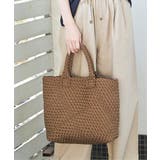 ブラウン | ネオプレーンメッシュトートバッグ | ikka 