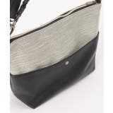 雑材シート2WAYジップショルダーバッグ | ikka  | 詳細画像12 