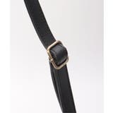 雑材シート2WAYジップショルダーバッグ | ikka  | 詳細画像13 