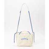 オフホワイト | 撥水ロゴ入りミニトートバッグ | ikka 