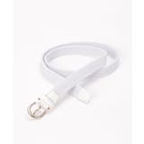 オフホワイト | ゴムメッシュベルト 20mm | ikka 