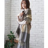 ブロックチェックマフラー | ikka  | 詳細画像1 