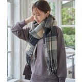 ウォッシャブルマルチチェックマフラー | ikka  | 詳細画像2 