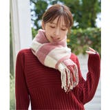 ウォッシャブルマルチチェックマフラー | ikka  | 詳細画像4 