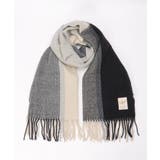 グレイ | ウォッシャブルマルチチェックマフラー | ikka 