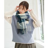 ウォッシャブルマルチチェックマフラー | ikka  | 詳細画像14 