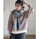 ウォッシャブルマルチチェックマフラー | ikka  | 詳細画像17 