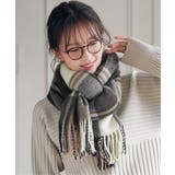 ウォッシャブルマルチチェックマフラー | ikka  | 詳細画像20 