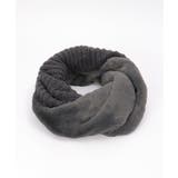 ダークグレー | エコファーミックススヌード | ikka