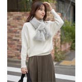 エコファー差し込みマフラー | ikka | 詳細画像6