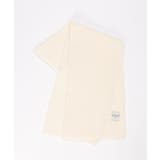 オフホワイト | リブニットマフラー | ikka 