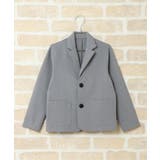 シルバー | 【キッズ】テックポンチテーラージャケット（120~150cm） | ikka 