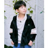 ファーフリース袖切り替えパーカー(110~160cm) | ikka | 詳細画像2